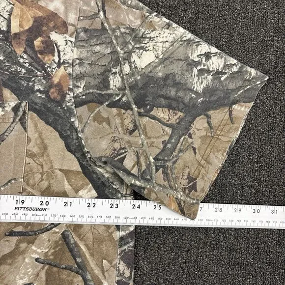Outfitters Ridge T Shirt Mens Camo Hunting Camouflage Short Sleeve Size Large - Picture 3 of 5